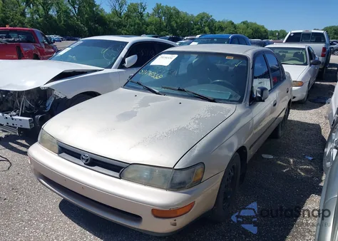 1993 Toyota Corolla Le/Dx из США, поврежденный, VIN 1NXAE09E2PZ068805